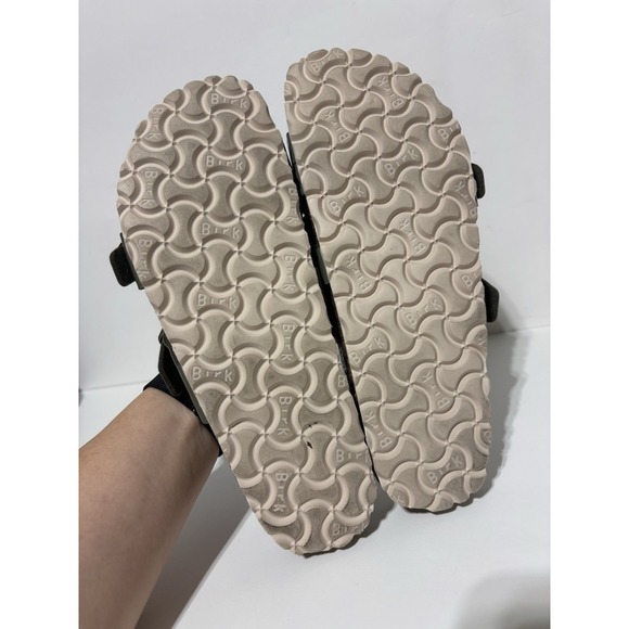 Birkenstock Women Size EUR 38 US Size L7 M5 Yao Green Patent Leather Sandal - Picture 6 of 8